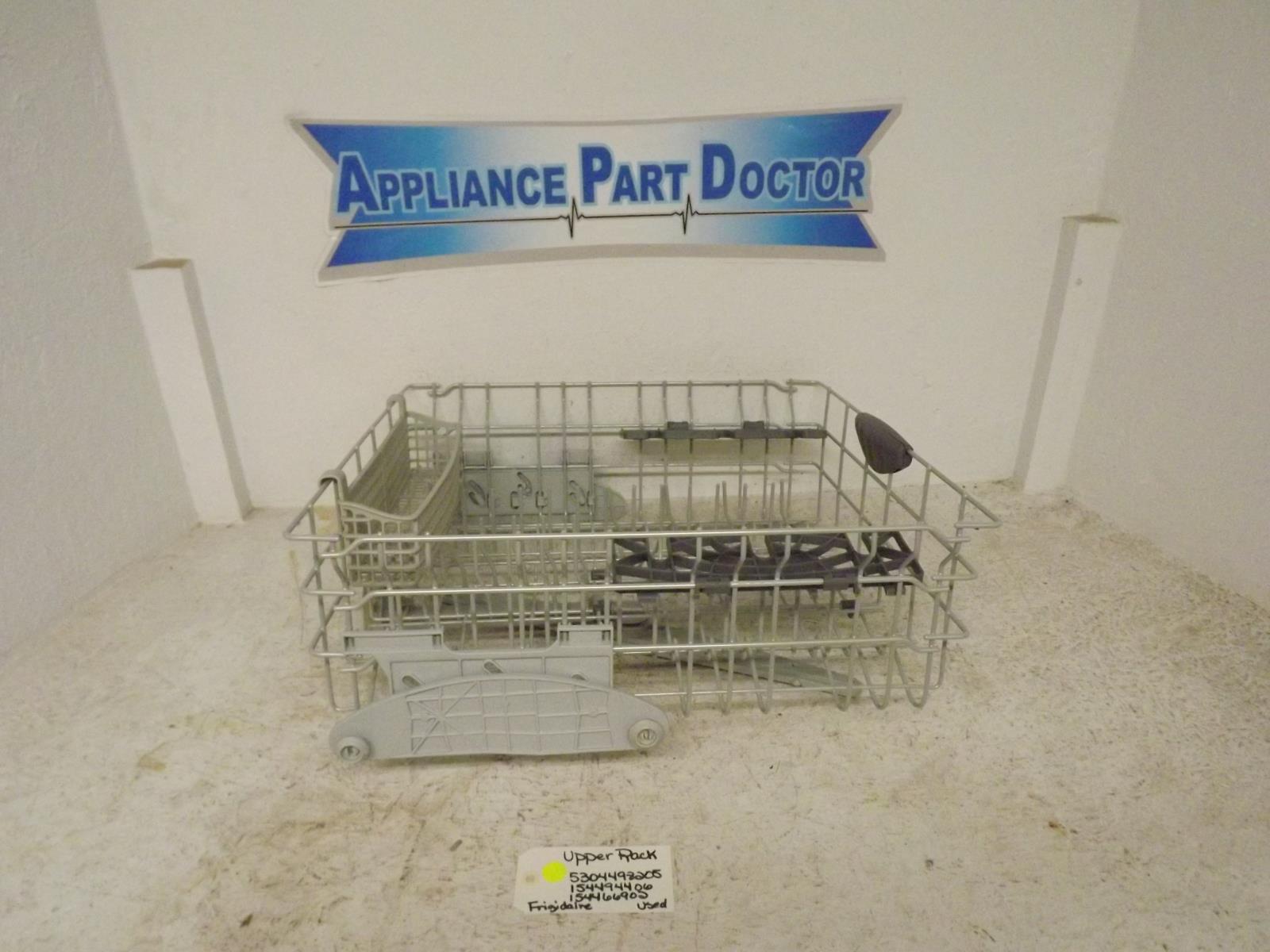 Frigidaire Dishwasher 5304498205 154494406 154466902 Upper Rack Used Frigidaire Dishwasher 5304498205 154494406 154466902 Upper Rack Used
